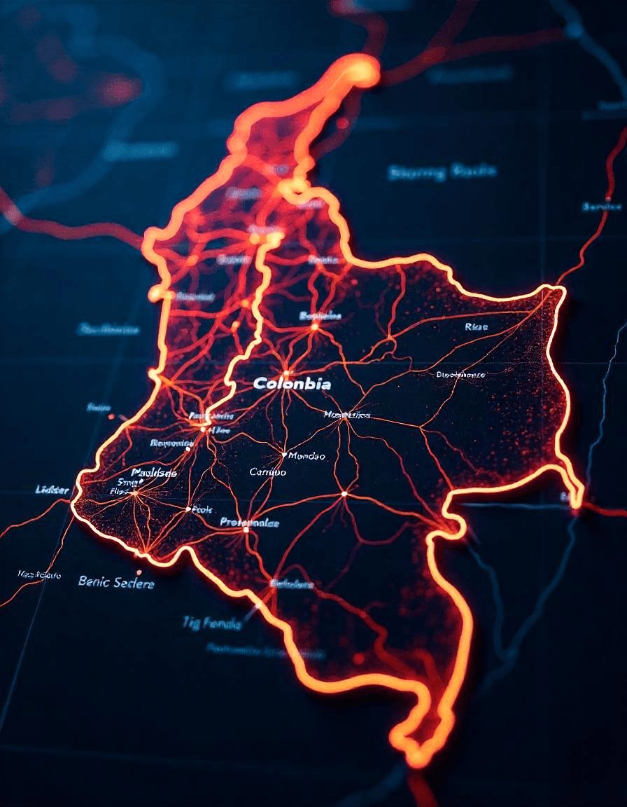 Mapa de colombia